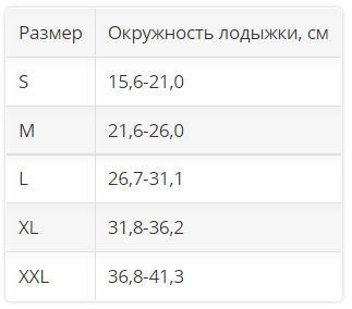 бандаж на голеностоп